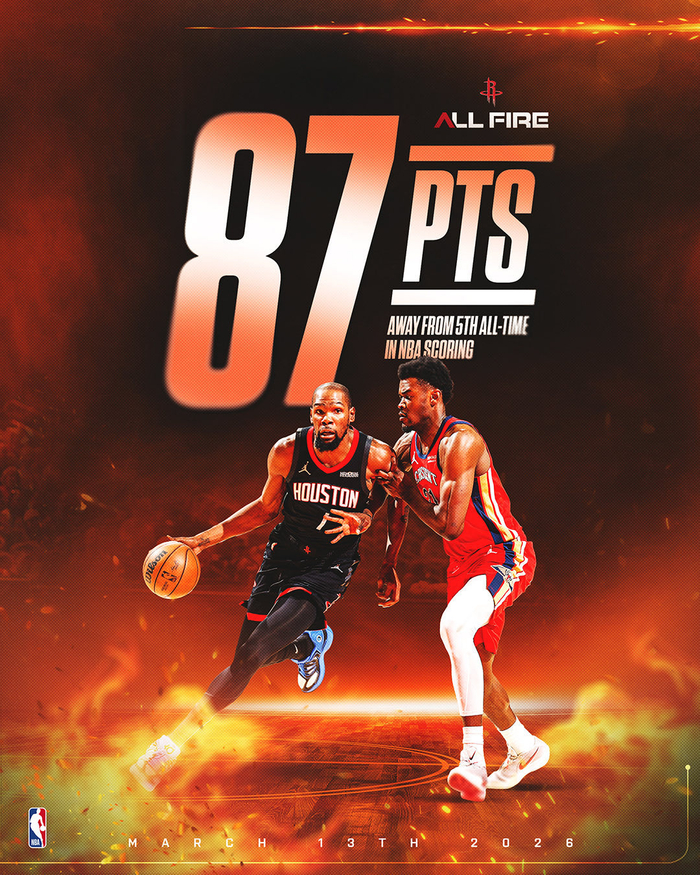 九游官网-杜兰特距超乔丹仅差87分，火箭五战赛程引关注|凯文·杜兰特|湖人|热火|公牛|老鹰_新浪体育_新浪新闻