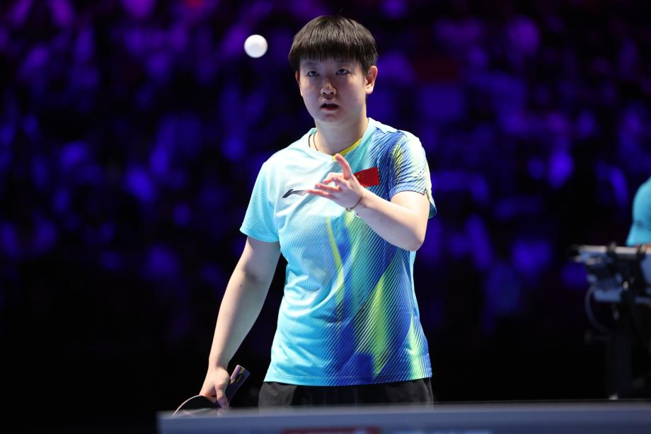 九游娱乐-国际乒联单打世界杯 孙颖莎战胜蒯曼晋级8强